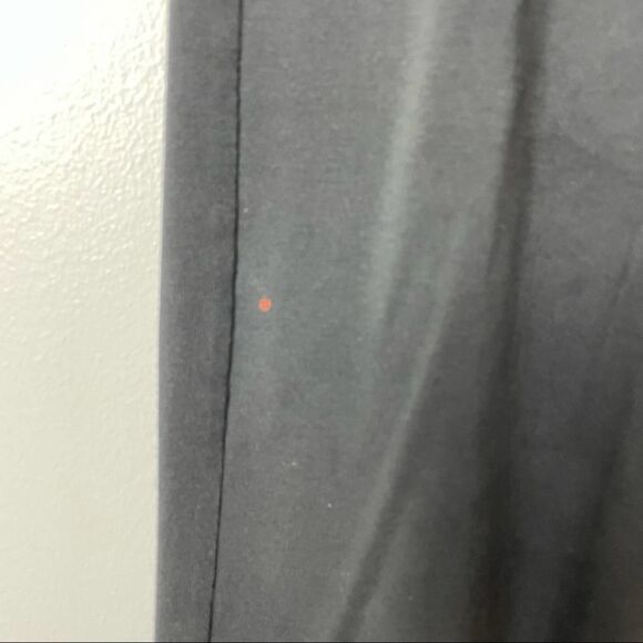 Adidas Solid Black & White Stripped Soft Stretchy Active Leggings size M - Picture 6 of 11